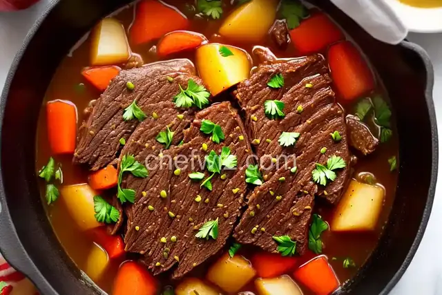 Apple Flavored Pot Roast