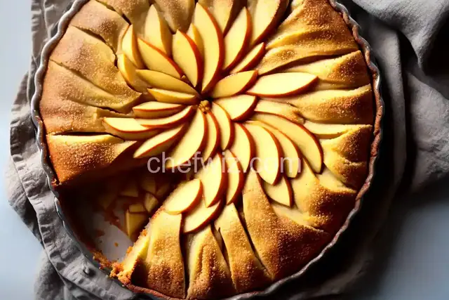 Apple Frangipane Cake