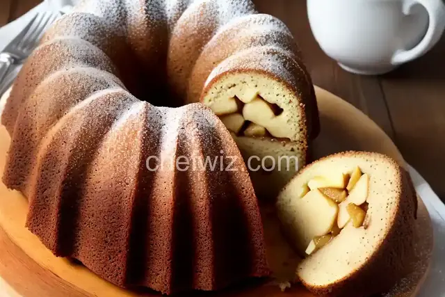 Apple Honey Bundt Cake