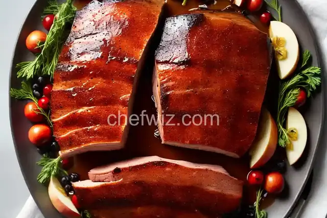 Apple Injected Smoked Pork
