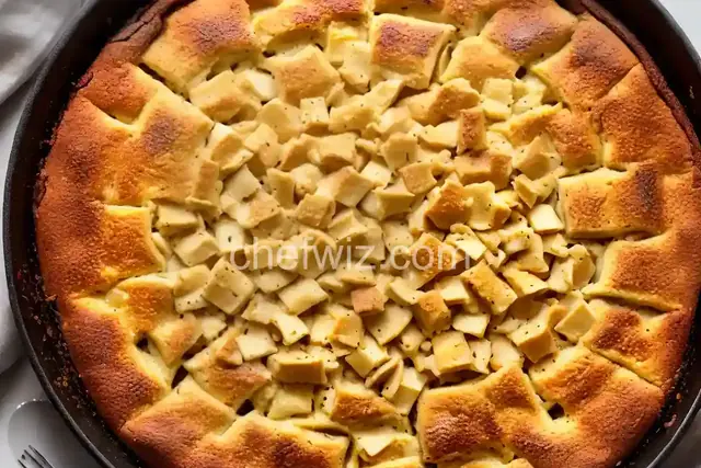 Apple Matzo Kugel