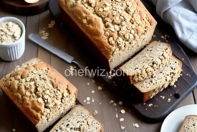 Apple Oatmeal Breakfast Bread