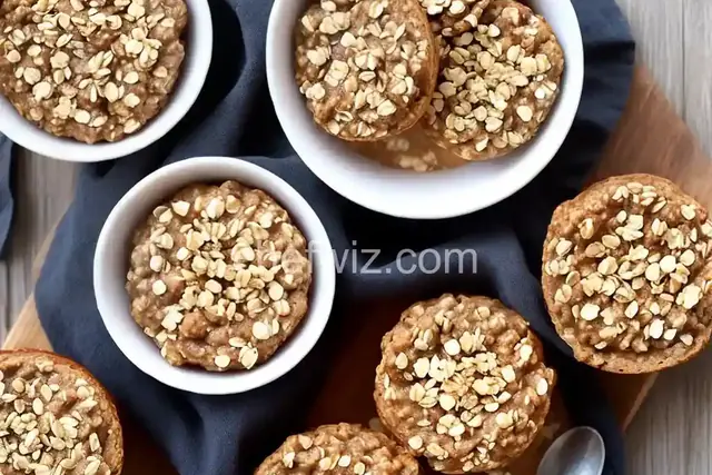 Apple Oatmeal Breakfast Cups