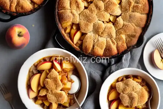Apple Peach Cobbler