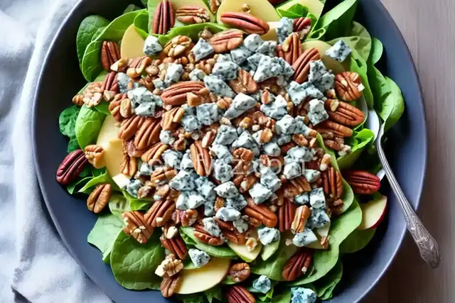 Apple, Pecan and Blue Cheese Salad