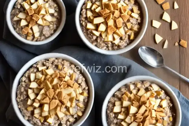 Apple Pie Overnight Oats