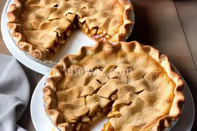 Apple Pie with Cheddar Cheese Crust
