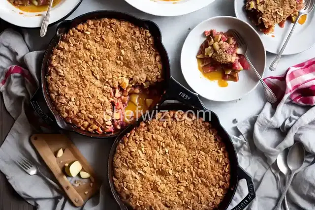 Apple Rhubarb Crisp