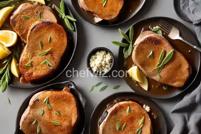 Apple-Sage Pork Chops