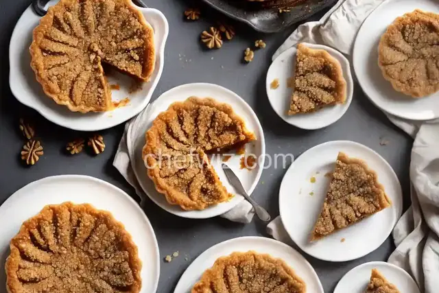 Apple Walnut Canadian Butter Tarts