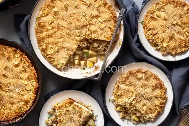 Apple and Honey Rice Kugel