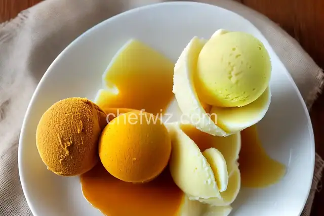 Apple and Honey Sorbet