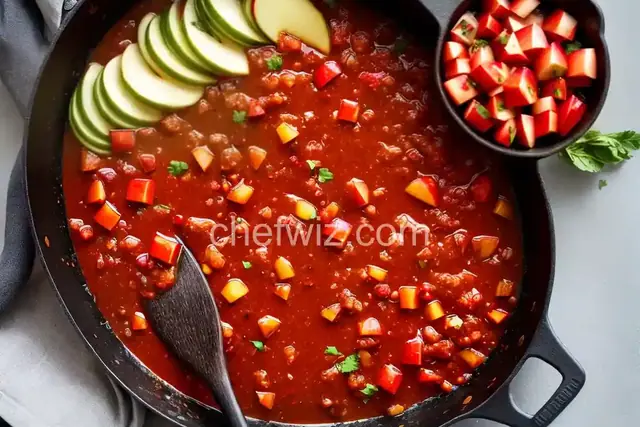 Apple and Tomato Chutney
