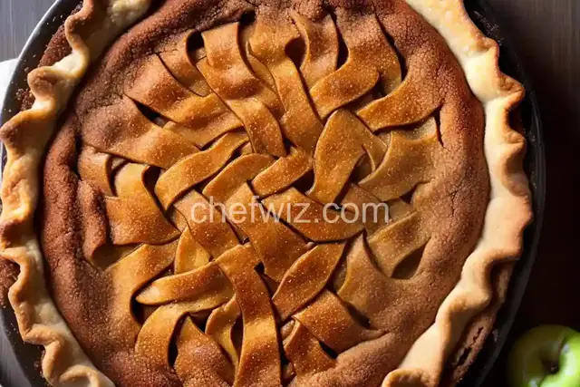 Apple–Brown Sugar Pie