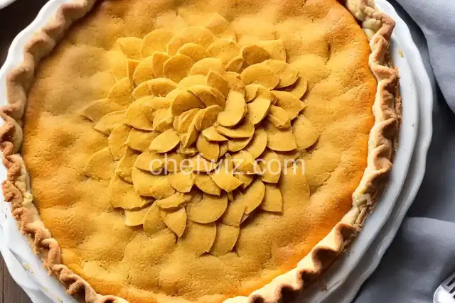 Applesauce Custard Pie