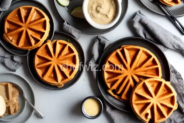 Applesauce Waffles