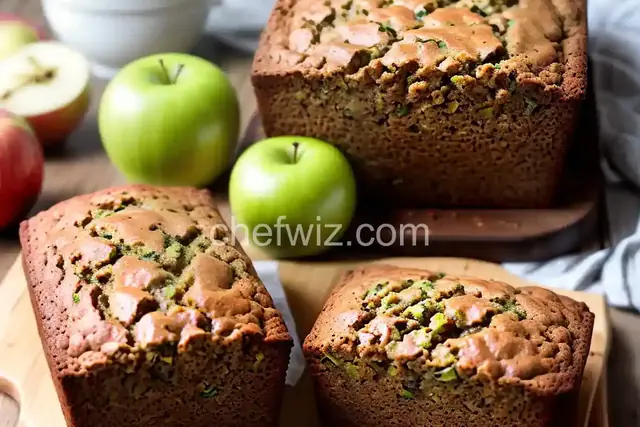 Applesauce Zucchini Bread