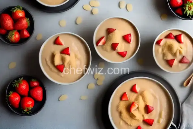 Applesauce with Strawberries