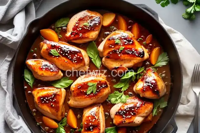 Apricot Glazed Chicken
