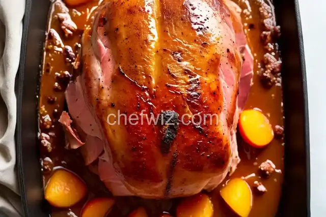 Apricot Glazed Ham