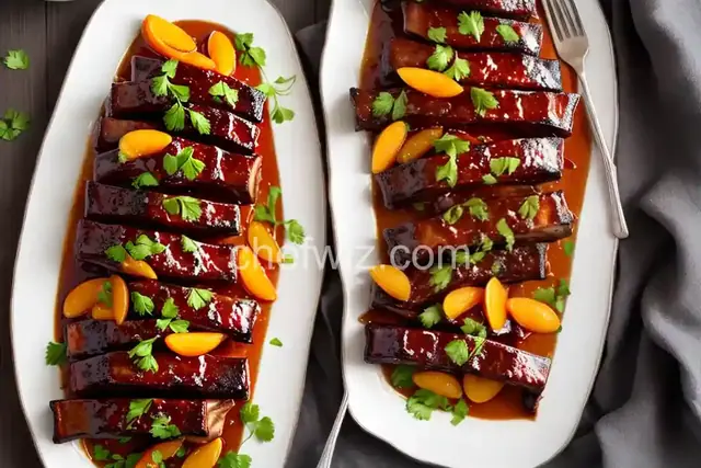 Apricot-Glazed Pork Ribs