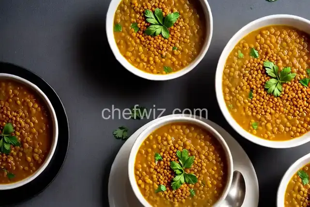 Apricot Lentil Soup