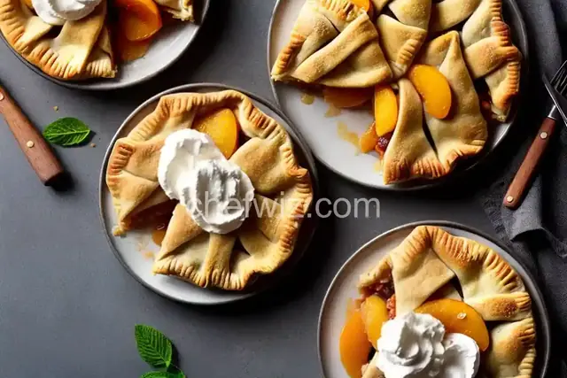 Apricot and Peach Fried Pies