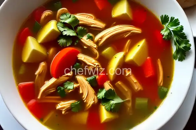 Aquadito (Peruvian Chicken Soup)