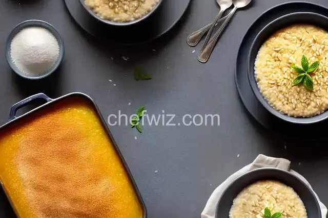 Arborio Rice Pudding