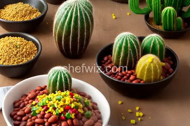 Arizona Cactus and Beans