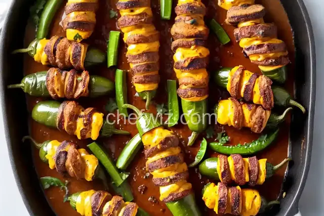 Armadillo Eggs (Cheese-Stuffed, Sausage-Wrapped, Grilled Jalapeños) Recipe