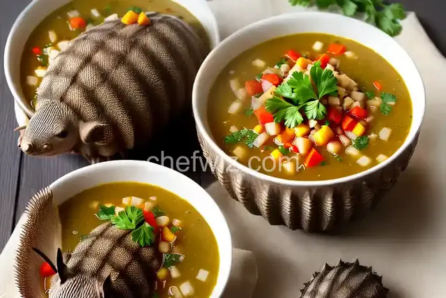 Armadillo soup