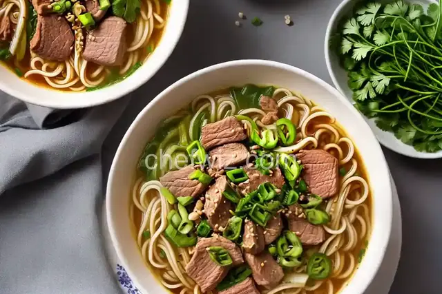 Aromatic Pork and Noodle Soup