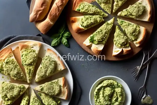 Artichoke Pesto on Ciabatta