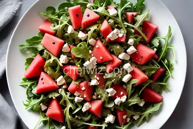 Arugula & Watermelon Salad