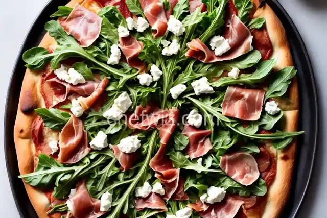 Arugula-Prosciutto Pizza