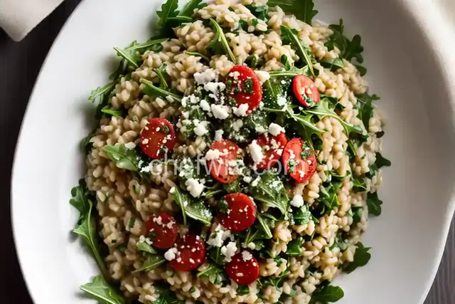Arugula Risotto