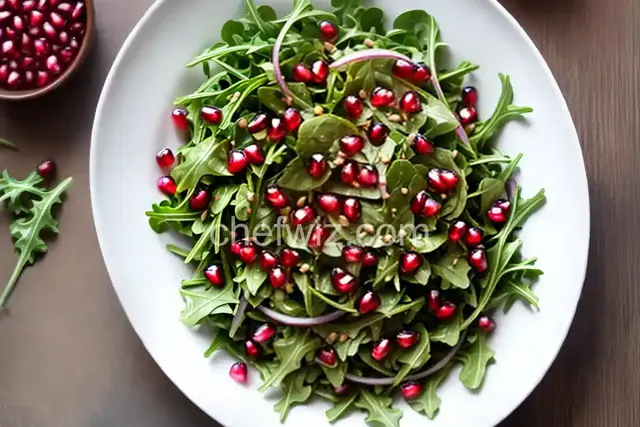 Arugula Salad with Pomegranate Molasses