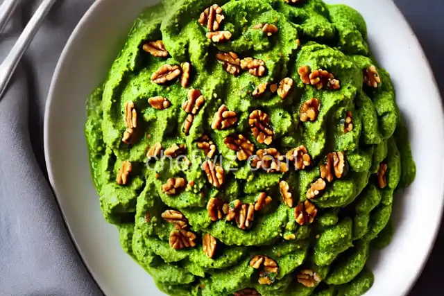 Arugula Walnut Pesto