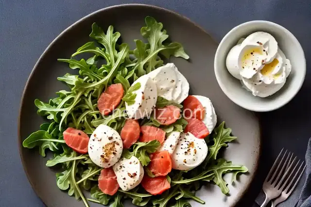 Arugula With Proscuitto And Burrata