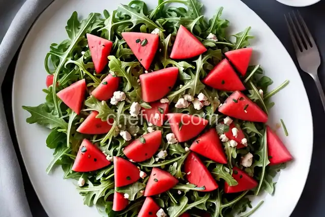 Arugula and Watermelon Salad