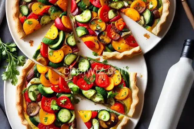 Ashley's Savory Summer Veggie Tarts