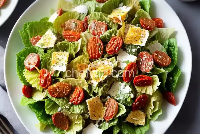 Ashley’s Sun-Dried Tomato Caesar Salad