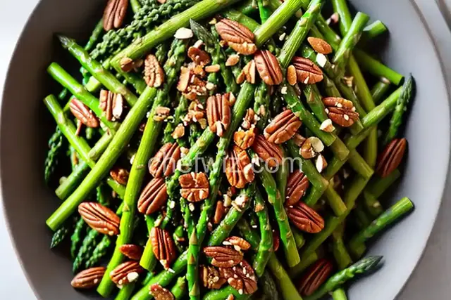 Asian Asparagus Salad with Pecans
