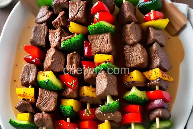 Asian Beef Skewers