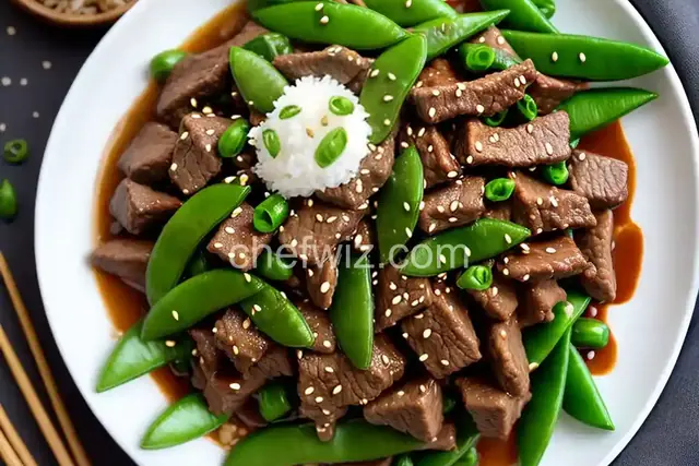 Asian Beef with Snow Peas