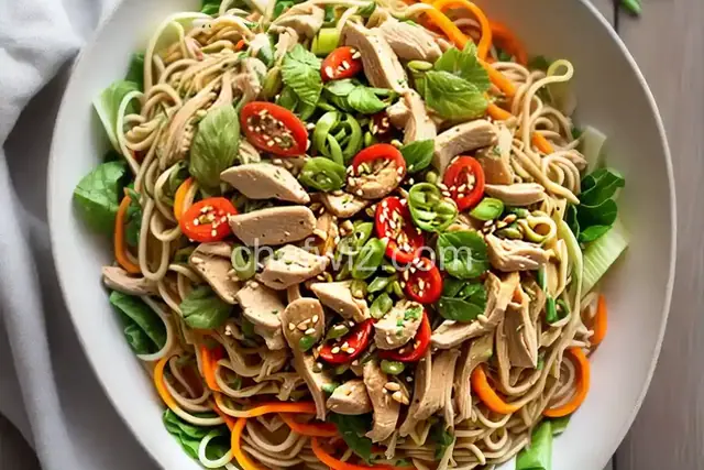 Asian Chicken Noodle Salad