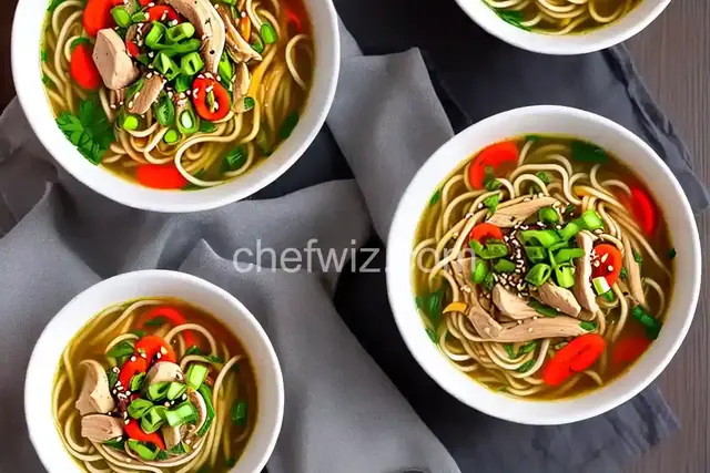 Asian Chicken Noodle Soup