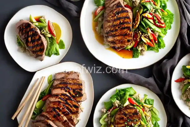 Asian Marinated Grilled Pork Tenderloin
