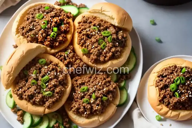 Asian Sloppy Joes